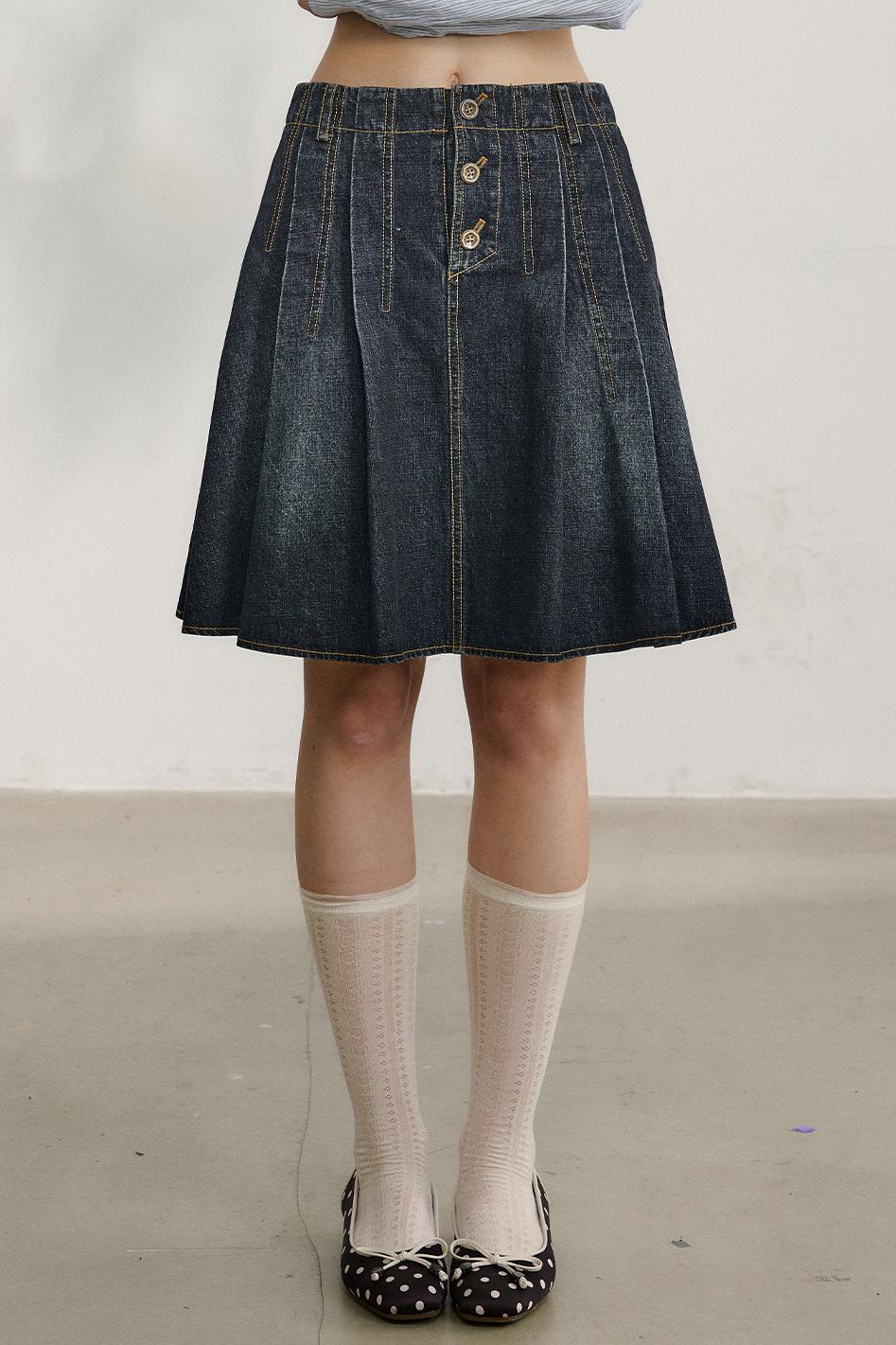 Love Diary Denim Jacket + Skirt