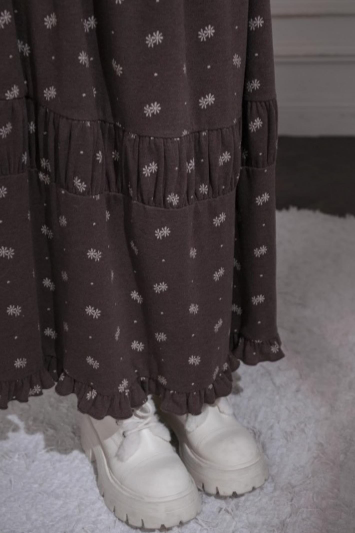Snowflake Long Dress
