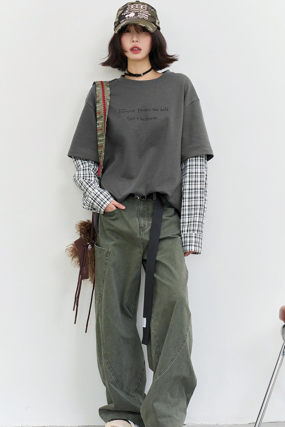 Gravity Patchwork Top