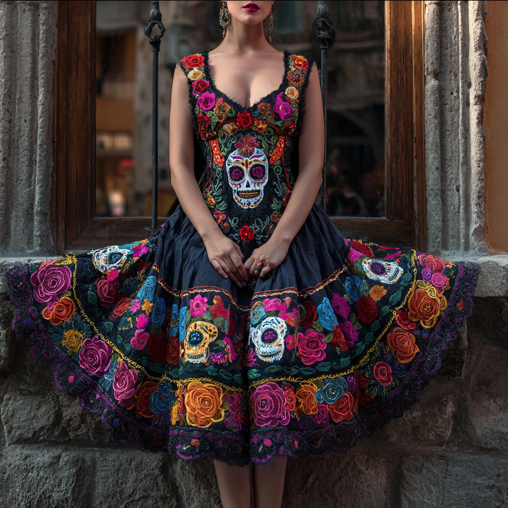Casually Elegant Dress with a Refined Edge