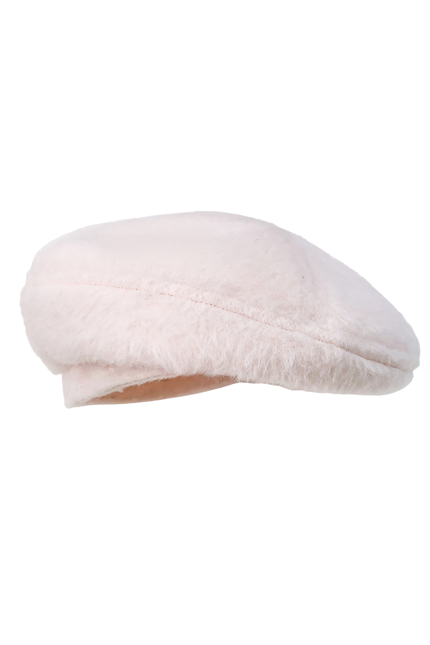 Sweet Girly Ribbon Flared Coat + Fur Collar + Shirt + Skirt + Beret