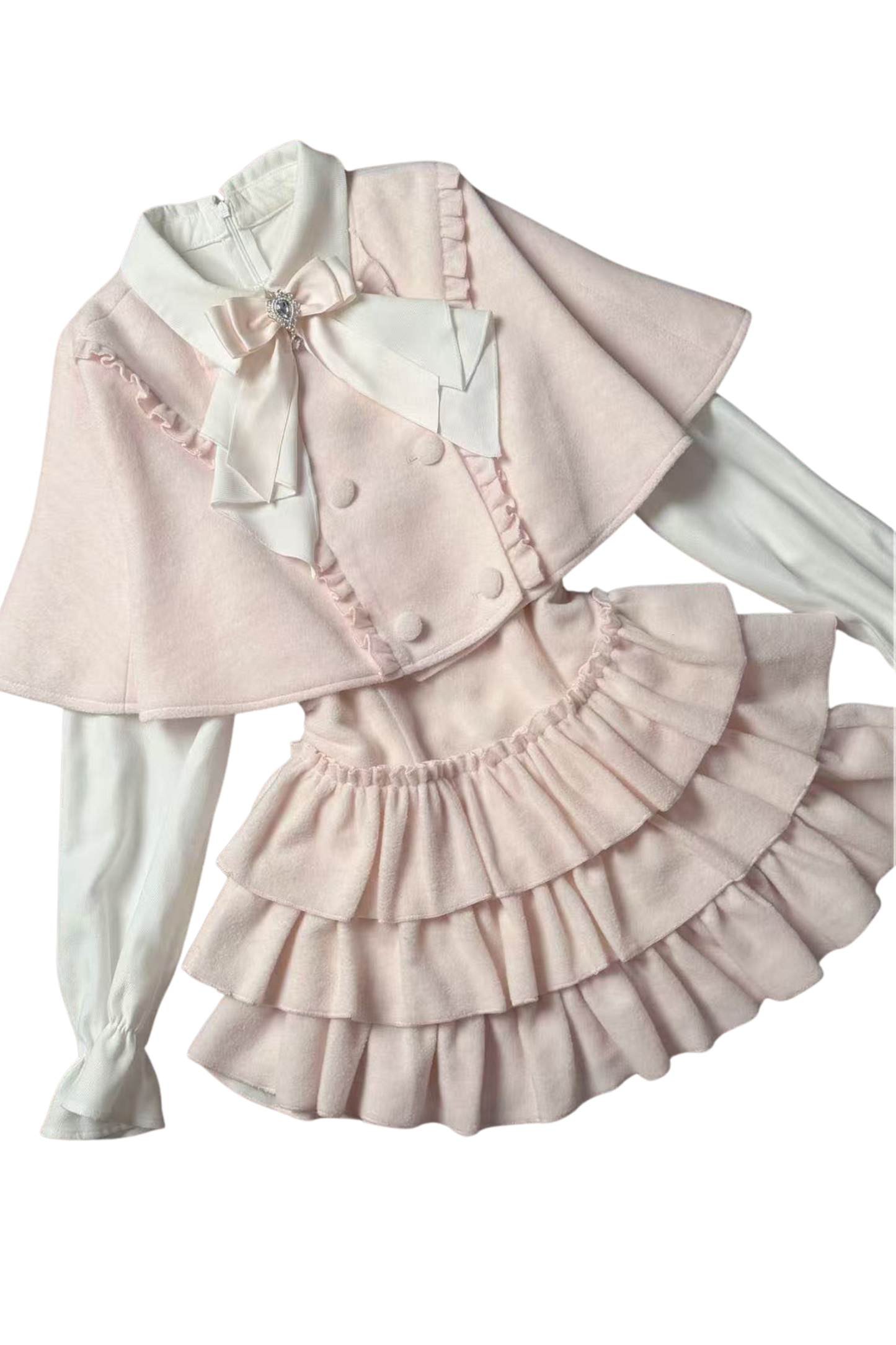Girly Dress + Cape