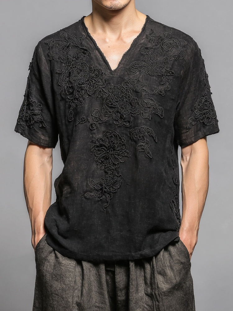 Subtly Elegant Shirt with a Refined Vintage Look