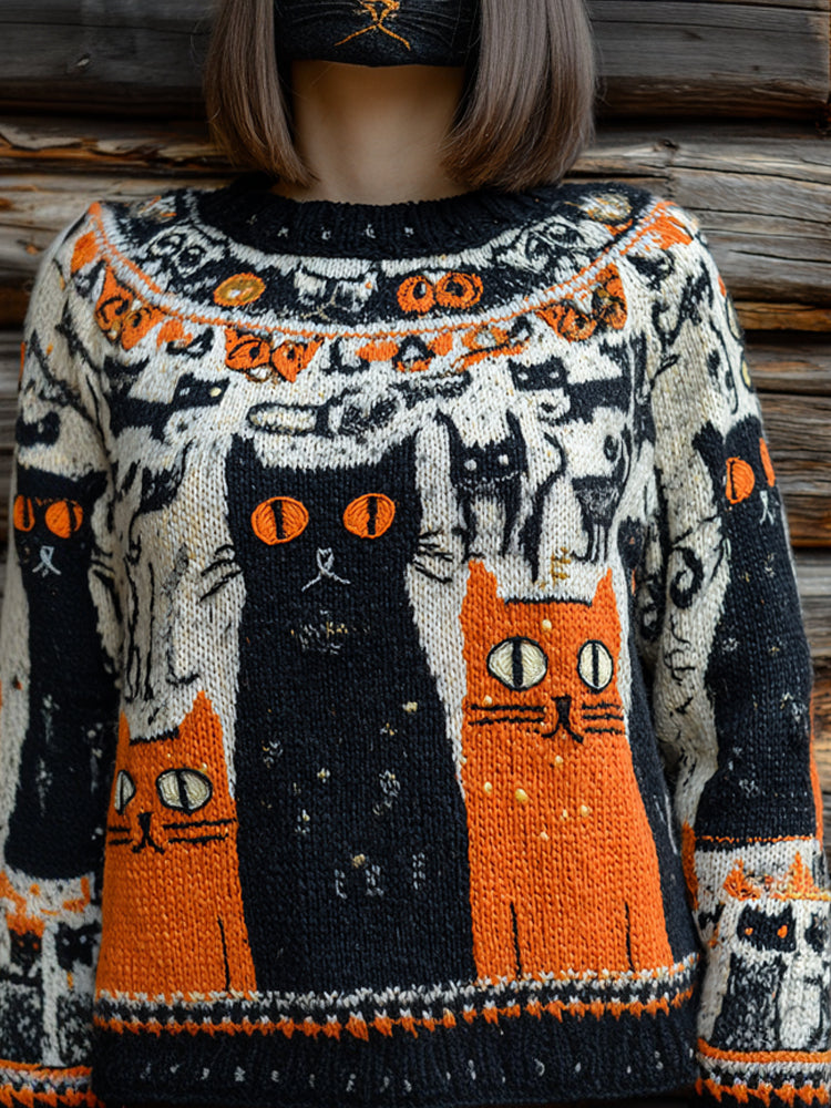 Casually Elegant Sweater with a Refined Edge