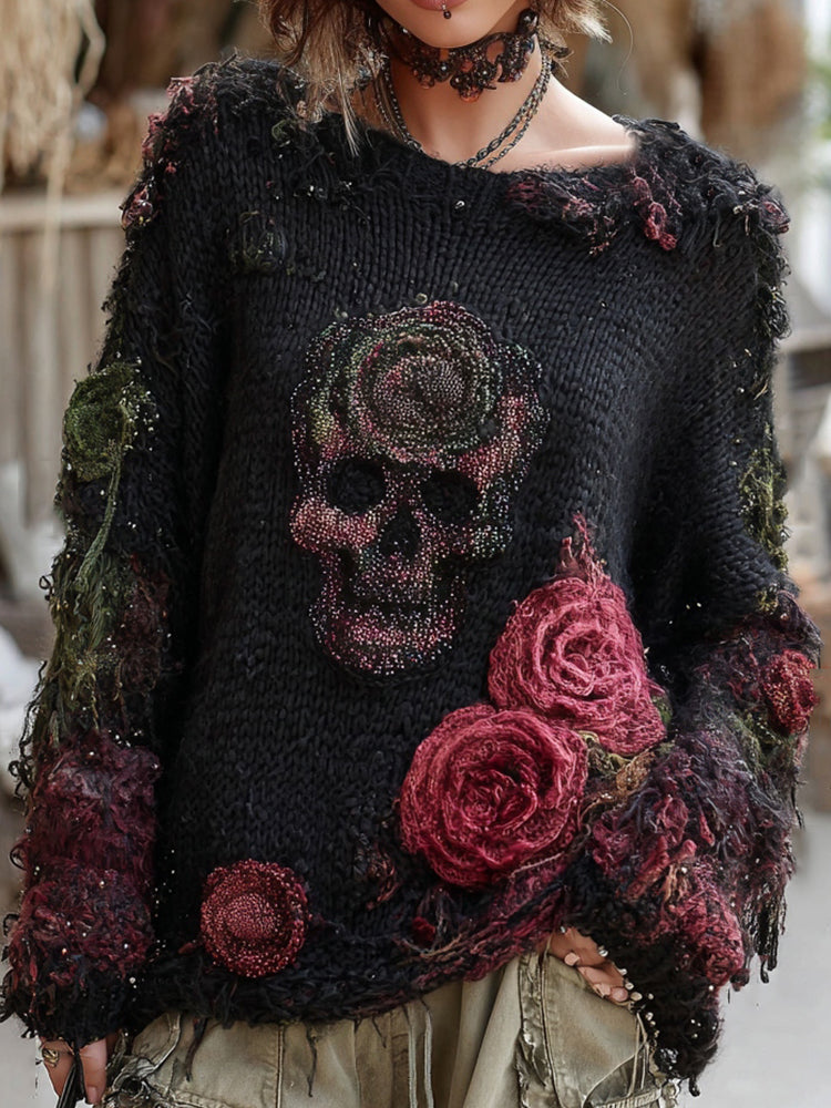 Vintage Inspired Sweater with a Contemporary Edge