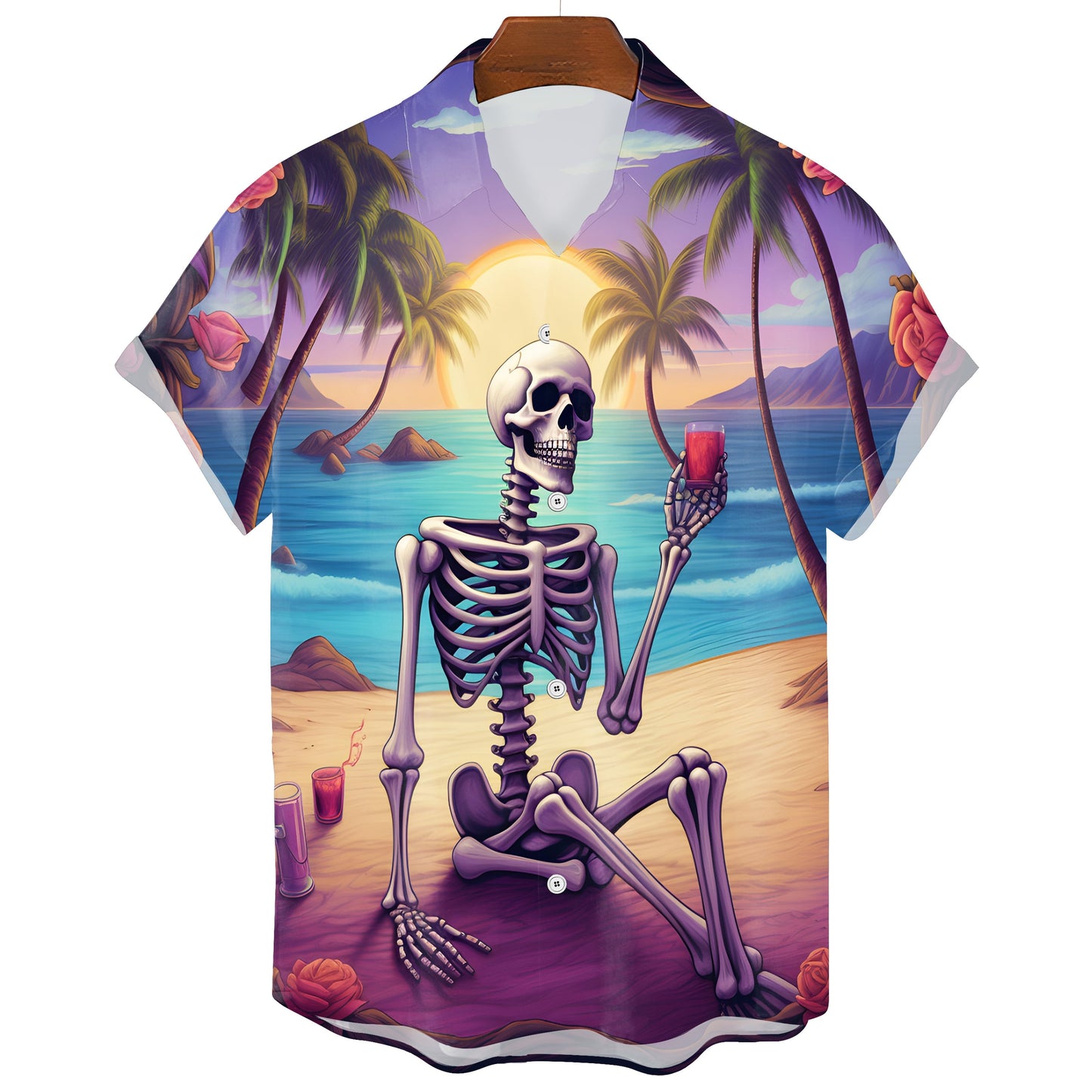 Hawaiian Skull T-shirt