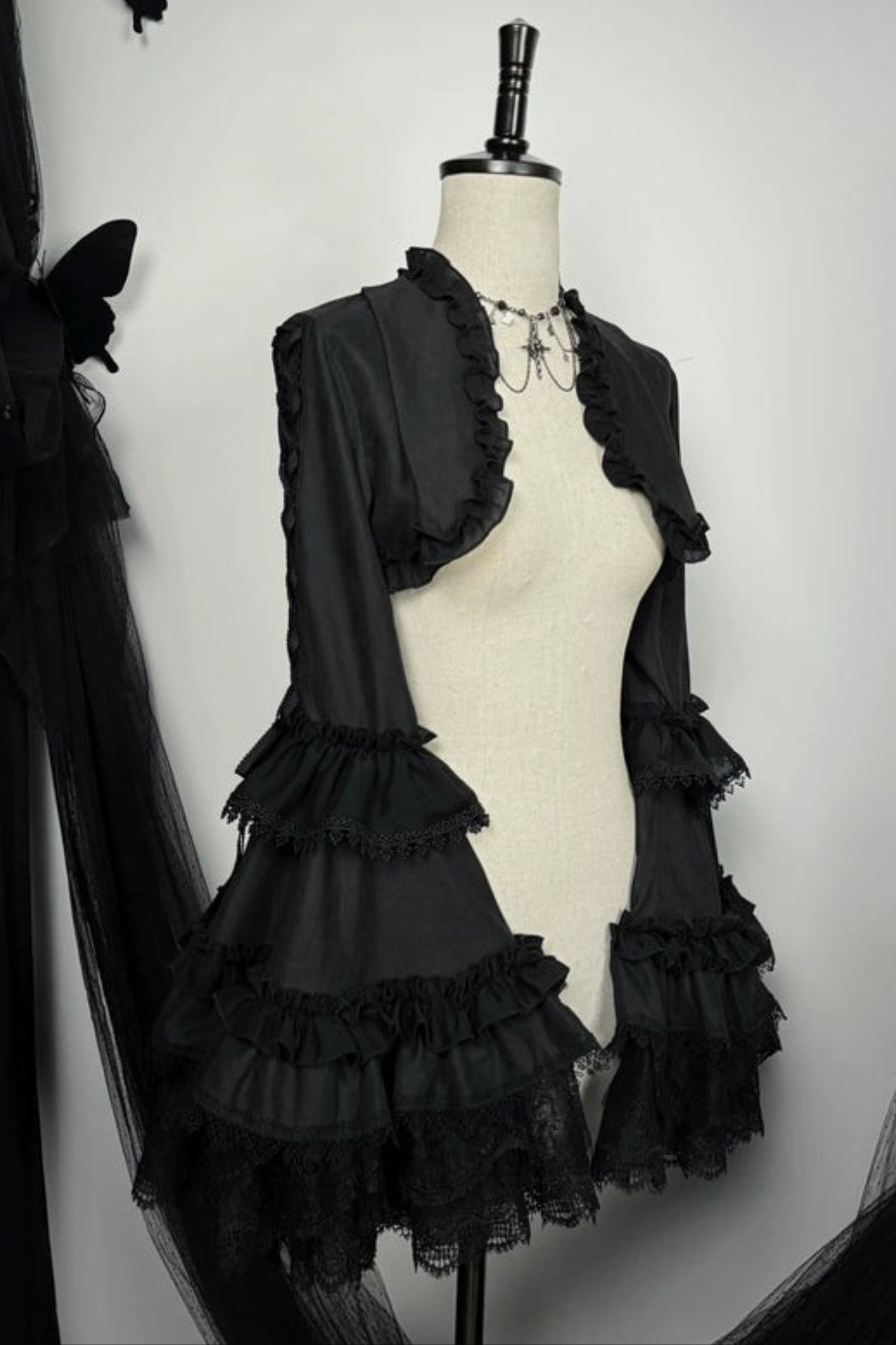 Gothic Lolita Jumper Skirt + Jacket + Skirt + Shirt + Corset + Accessories