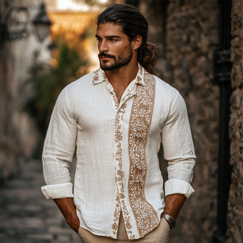 Subtly Elegant Shirt with a Refined Vintage Look