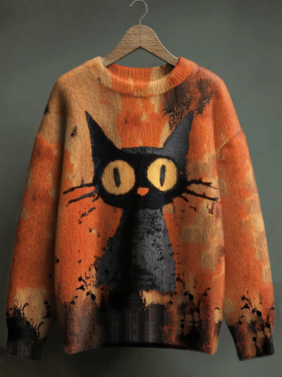 Vintage Inspired Sweater with a Contemporary Edge