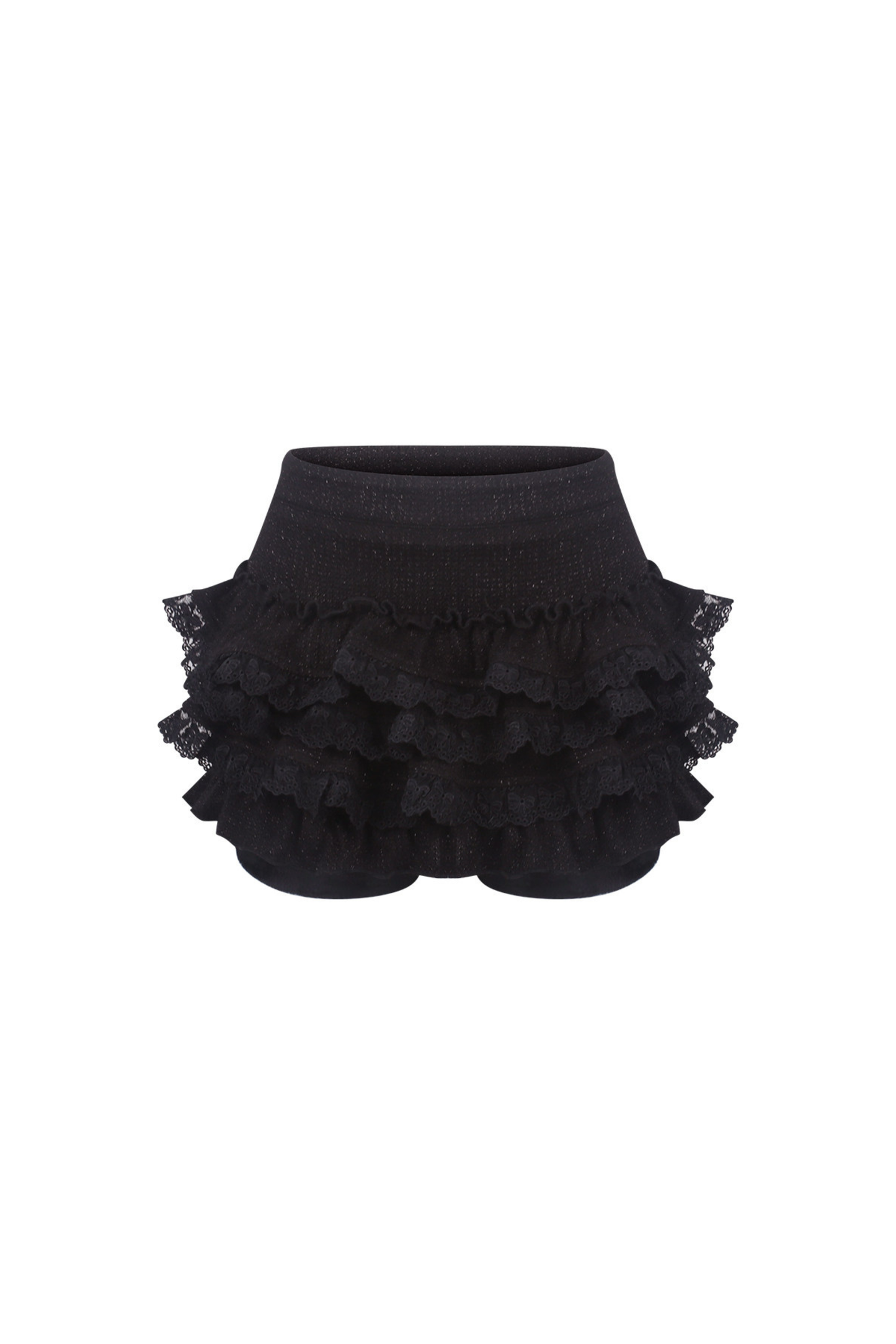 Dark Slim Top + Shawl + Skirt