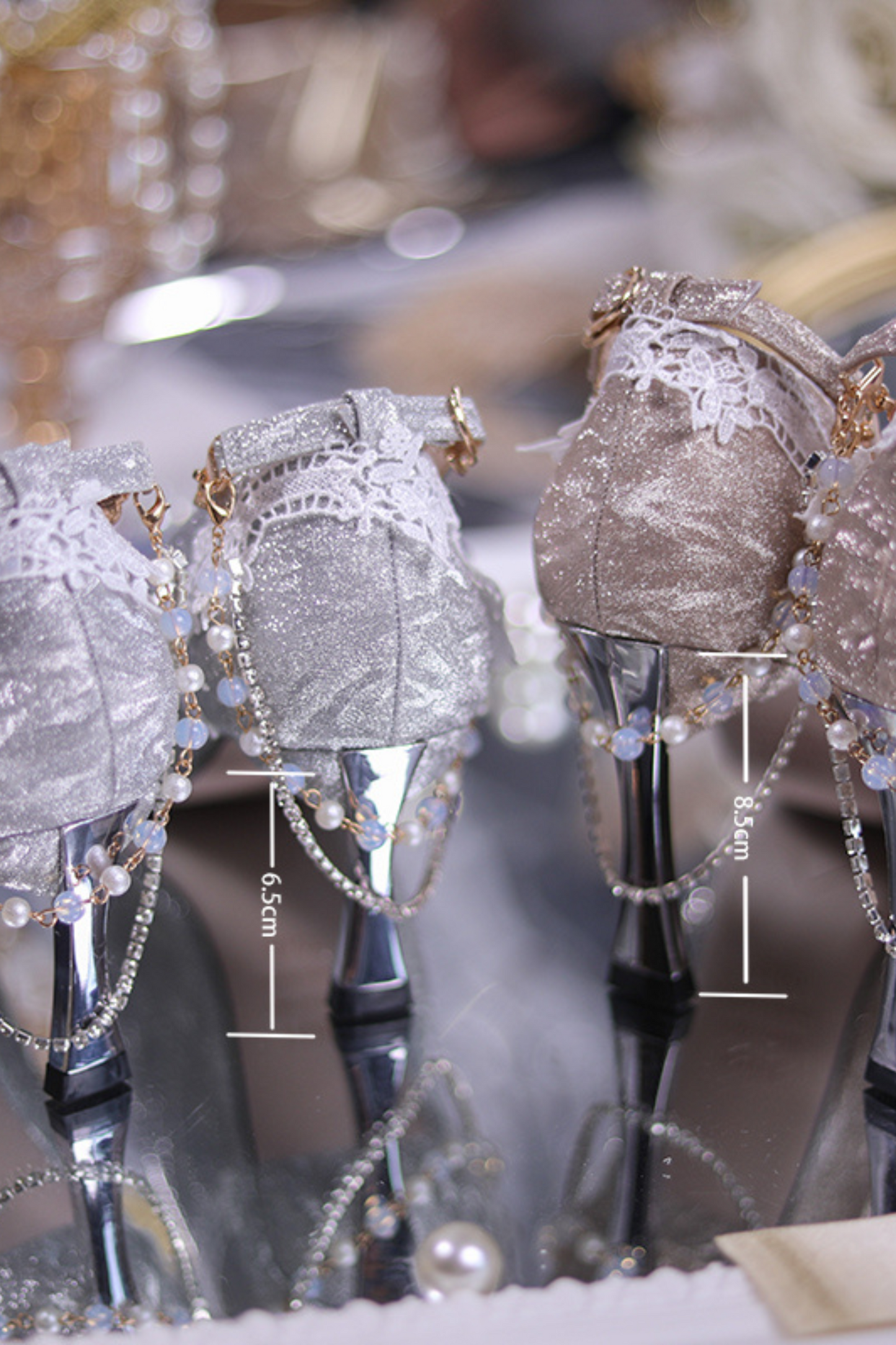 Shiny Wedding Shoes