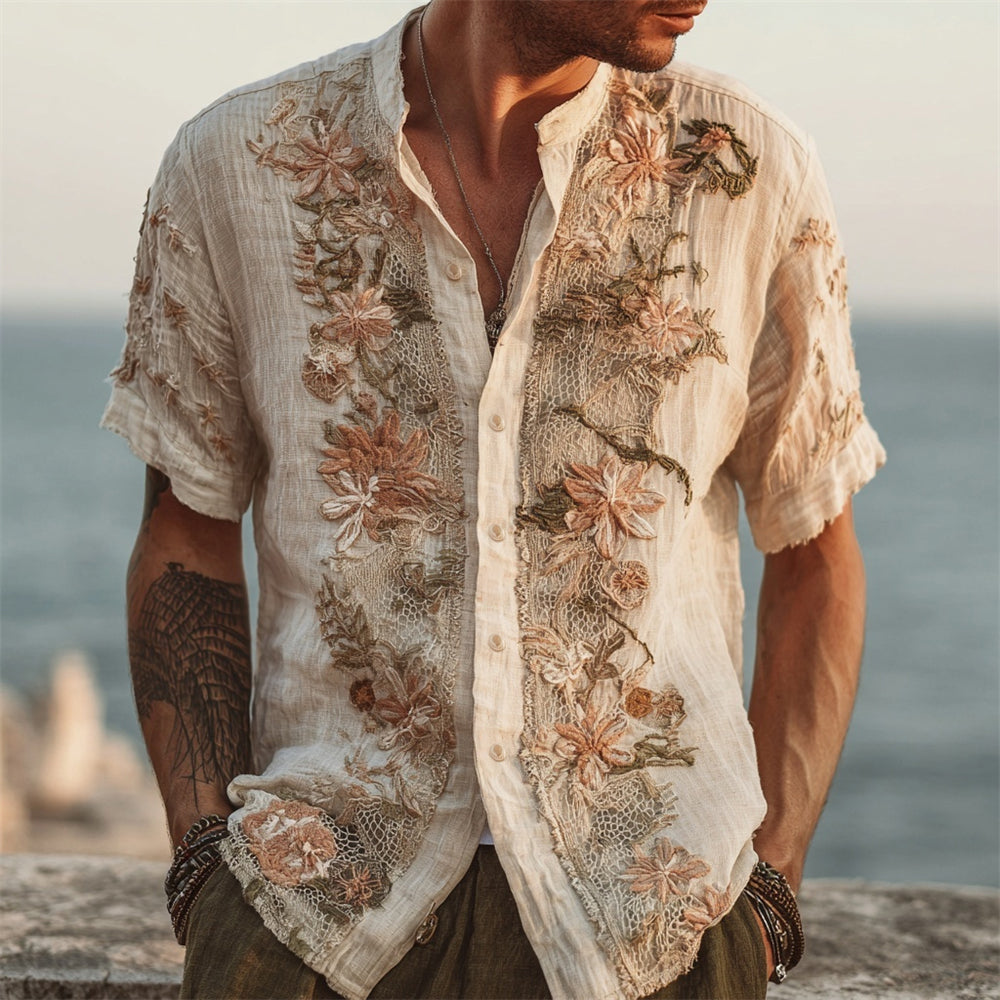 Subtly Elegant Shirt with a Refined Vintage Look
