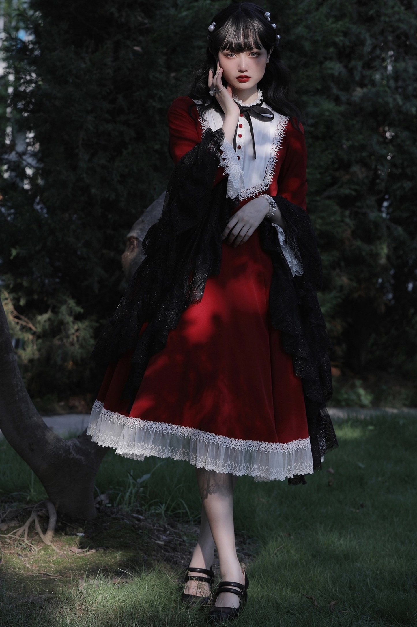 Night Retro Lolita Dress