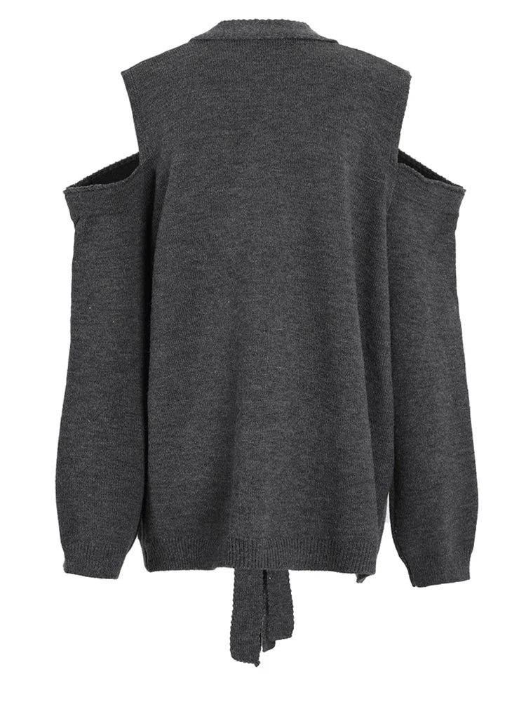 Knitted Sweater Gray