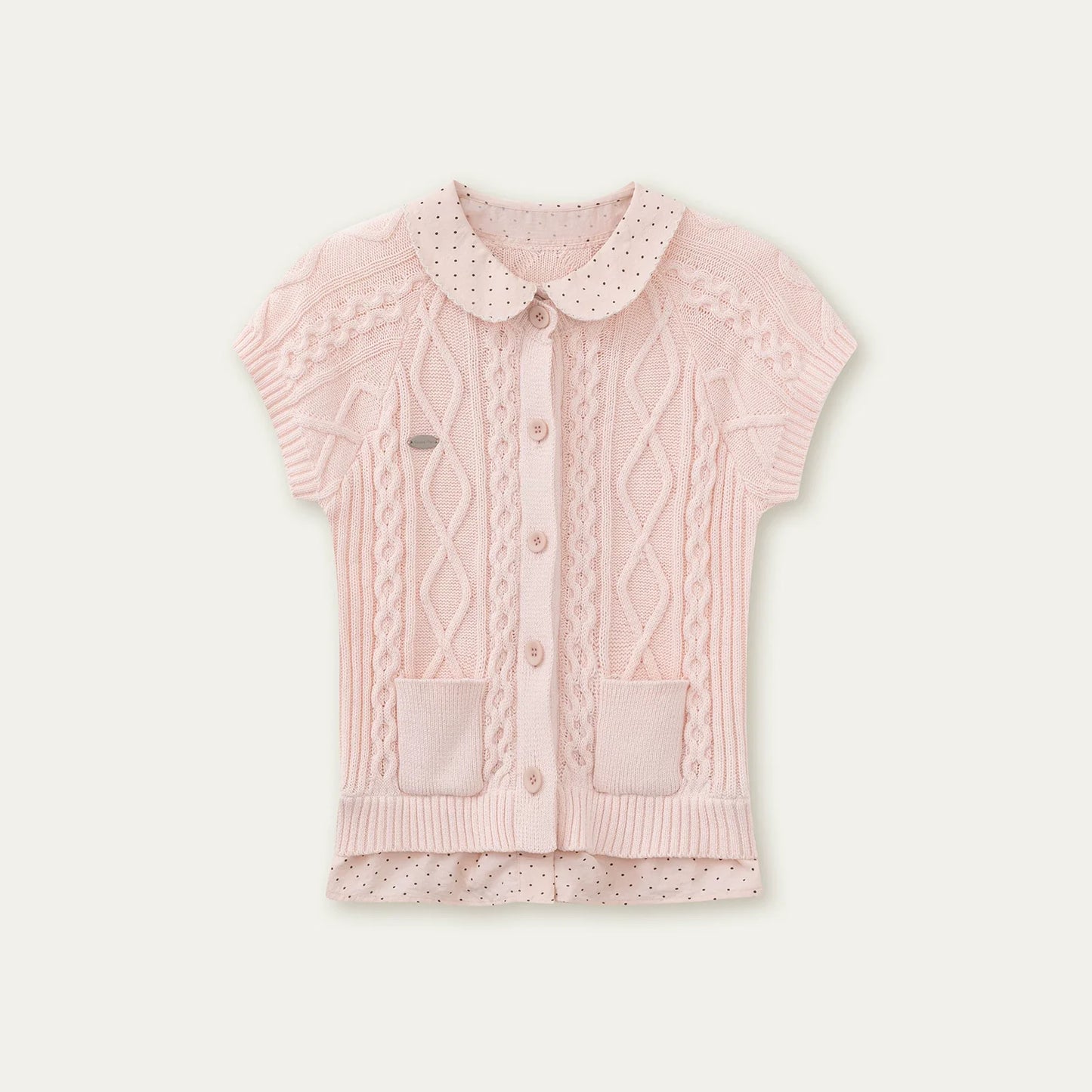 College Style Knit Top