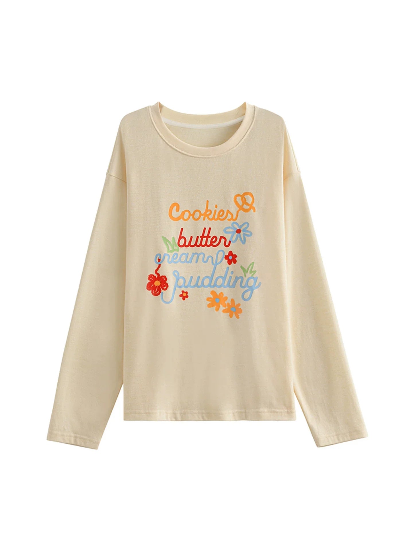 Mori Girl Round Neck Top