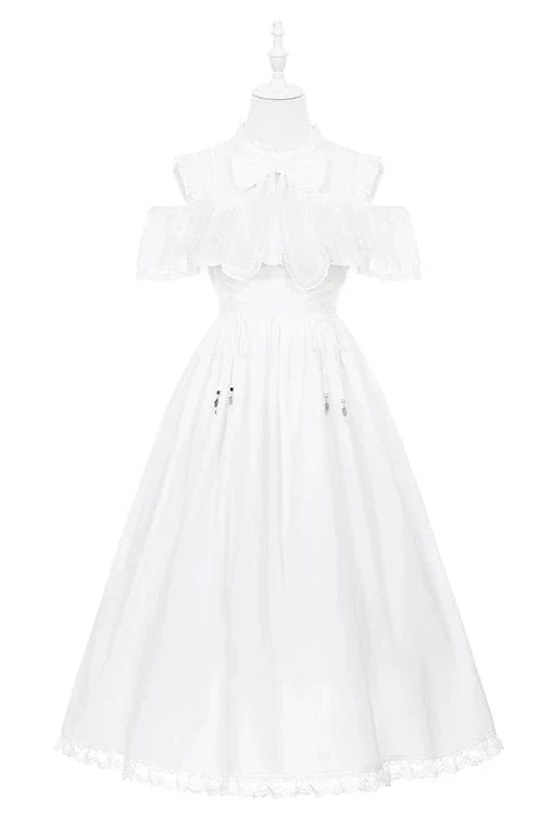 Dark Style Off Shoulder Lace Dress