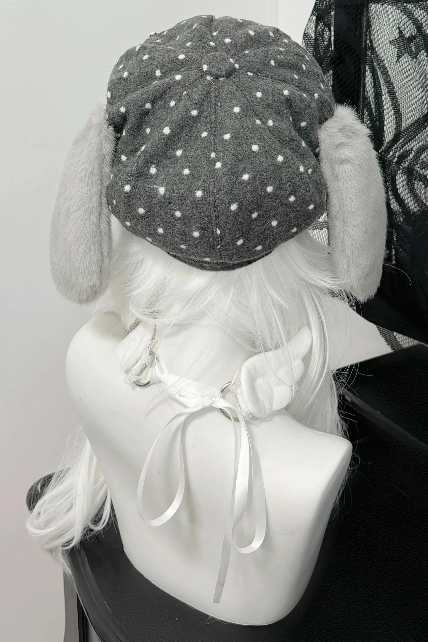 Polka Dot Puppy Hat