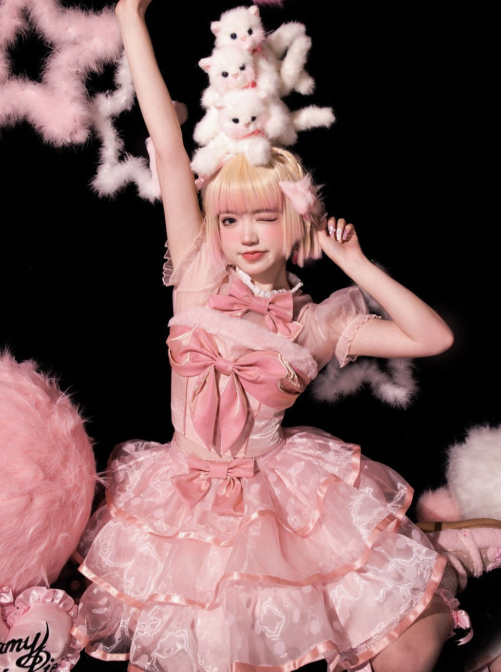 Pure Pink Sweet Princess Dress