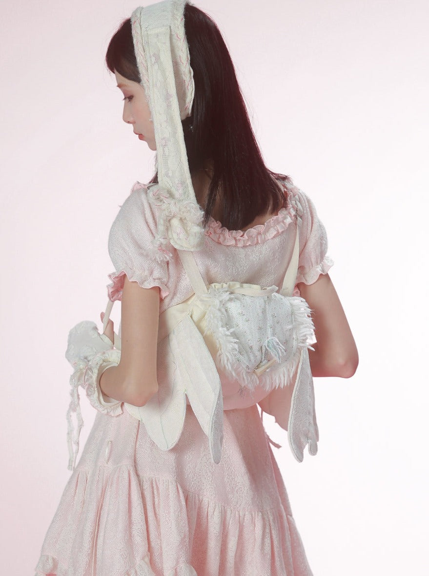 Rose Flower Wing Backpack