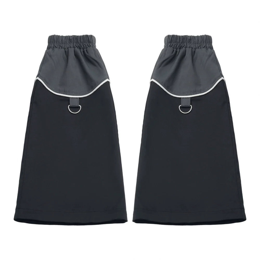 Mode Style Dark Jacket + Long Pants + Skirt + Leg Warmers