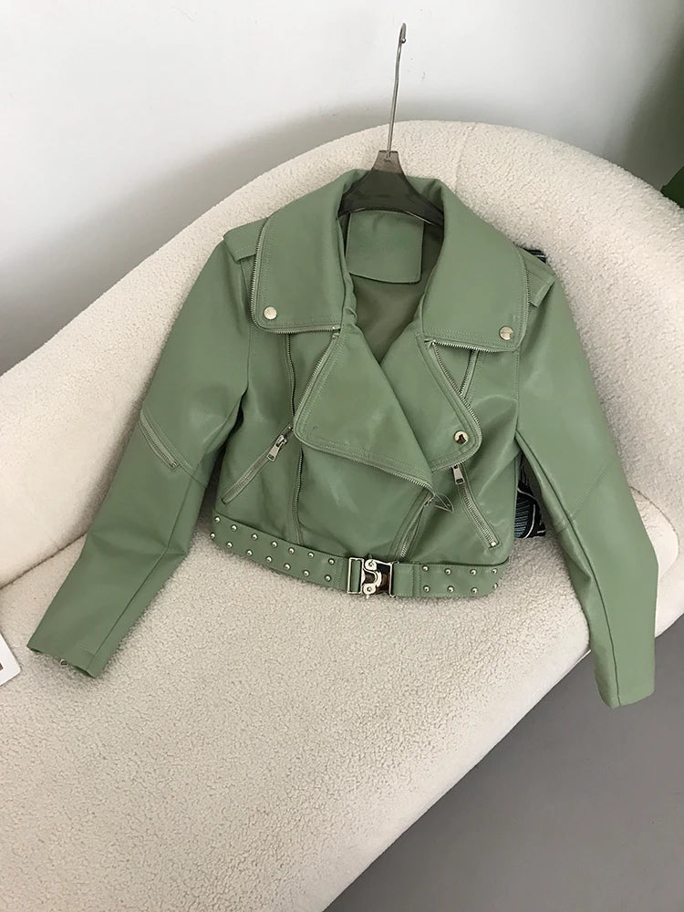 Short Leather Jacket