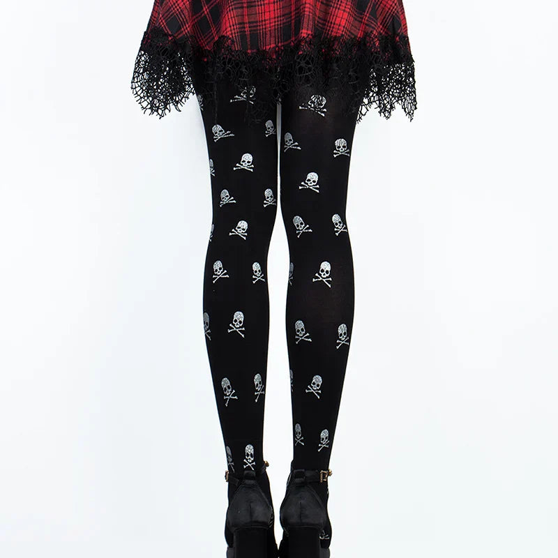 Skull Tights
