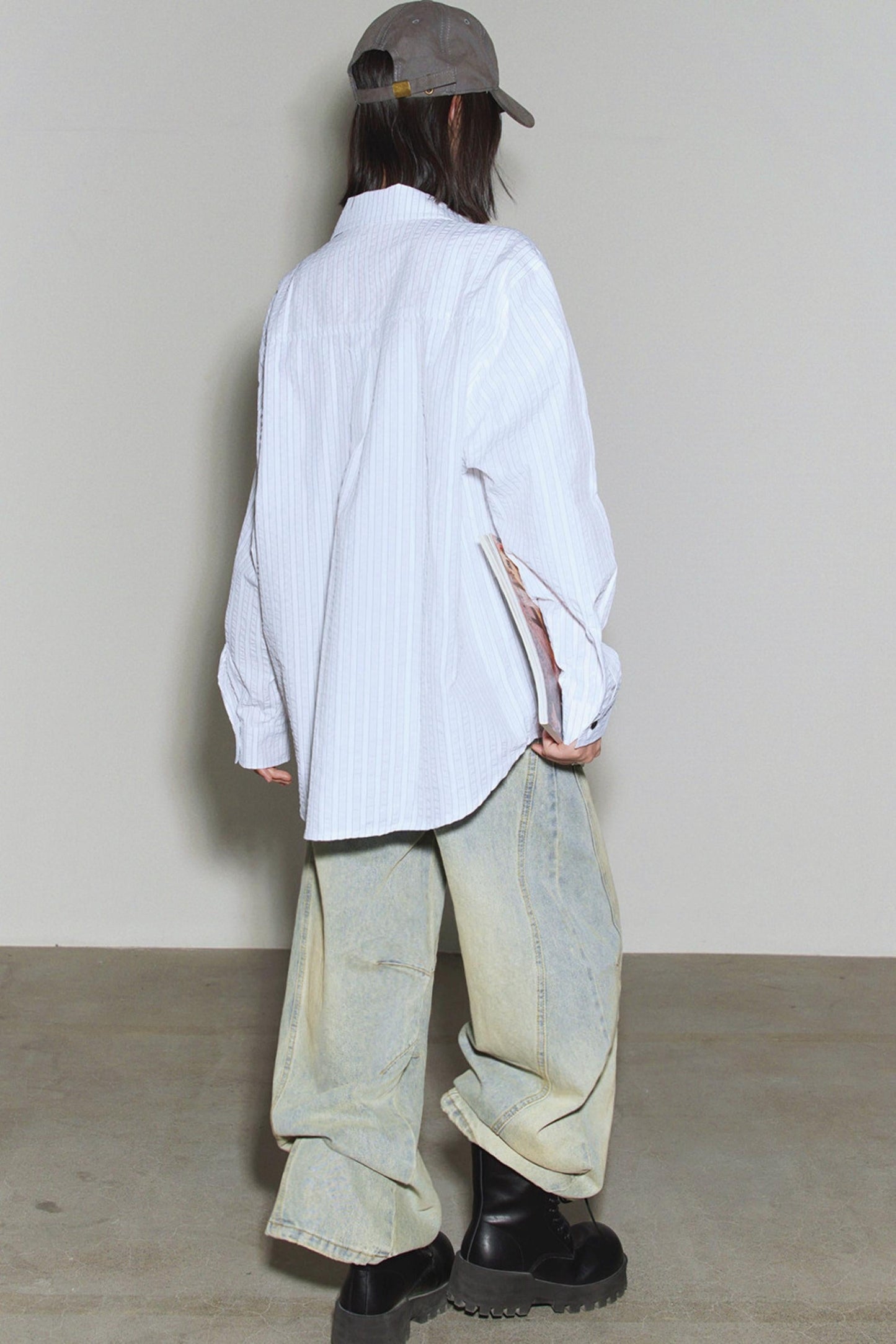 Gravity Lace Stripe Shirt