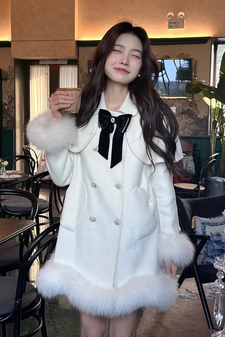 Classic Vintage Coat with a Flattering Fit