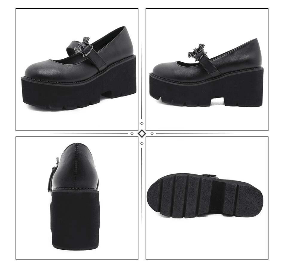 Lolita Bat Boots