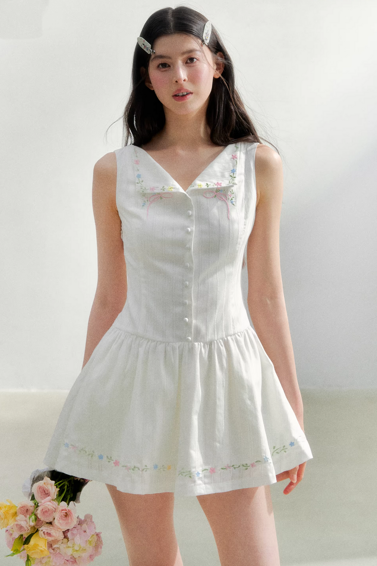 Embroidered Dress