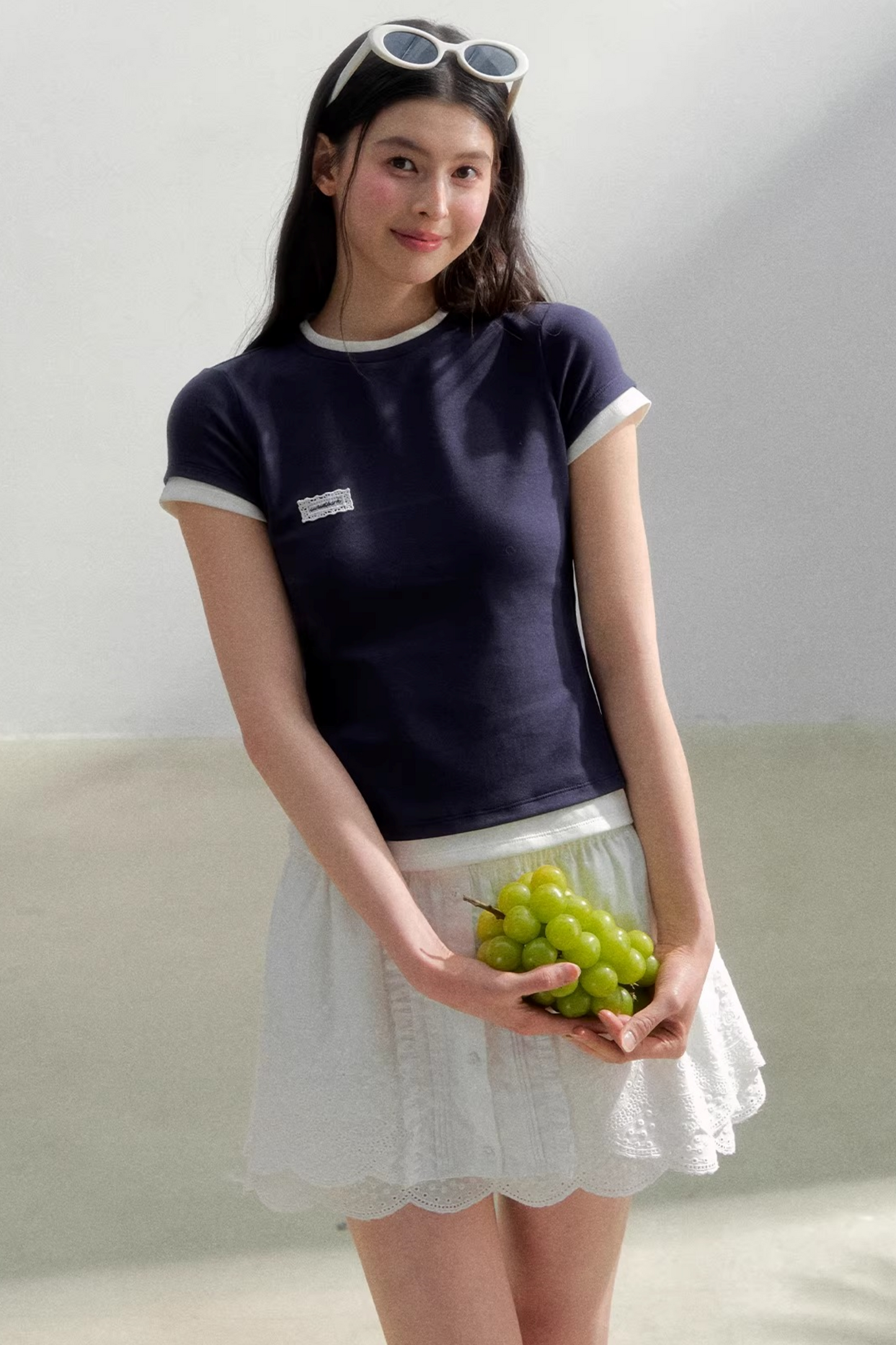 Oxygen Cotton Slim Fit Tee