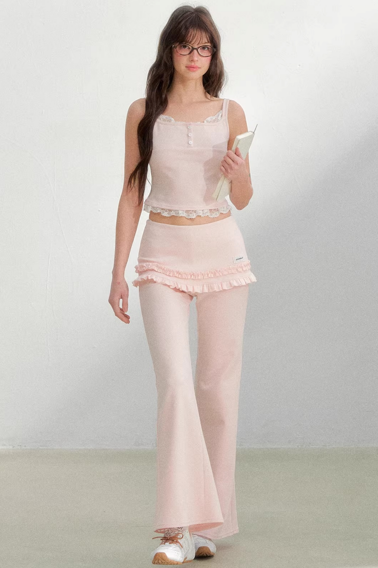 Oxygen Lace Sports Top + Pants