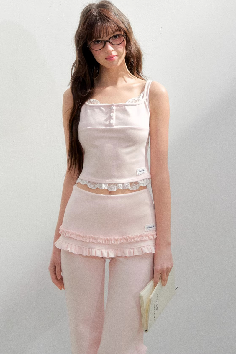 Oxygen Lace Sports Top + Pants