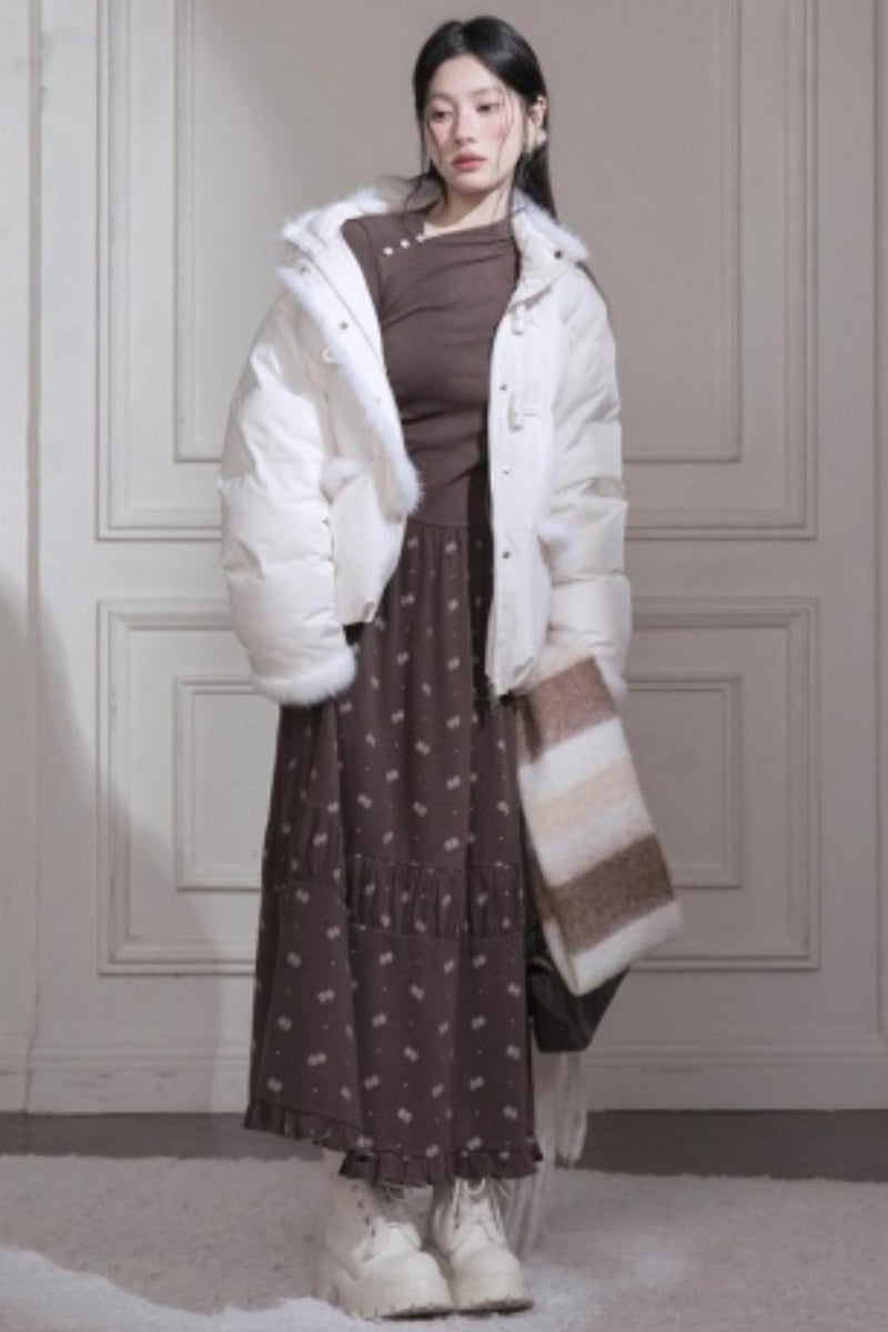Snowflake Long Dress