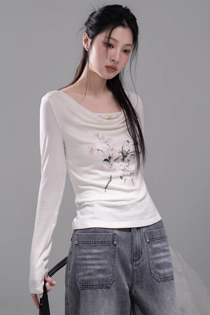 Sheer Slim Top + Camisole