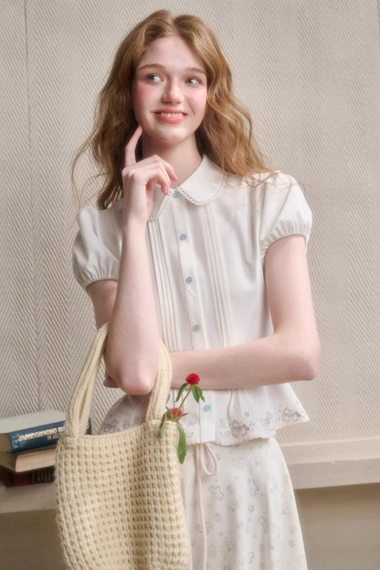 Sweet Doll Collar Blouse