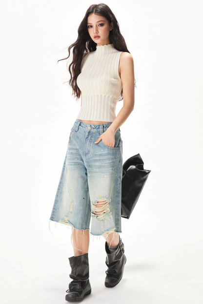 Soft Knit Sleeveless Tank Top