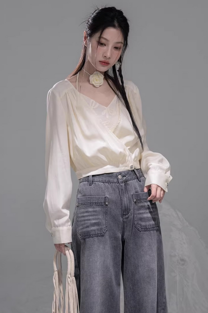 Tailored Top + Halter Vest