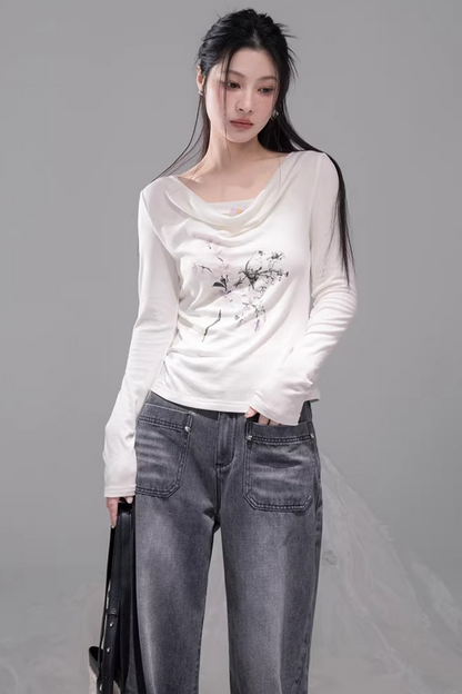 Sheer Slim Top + Camisole