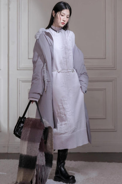 Turtleneck Knit Dress
