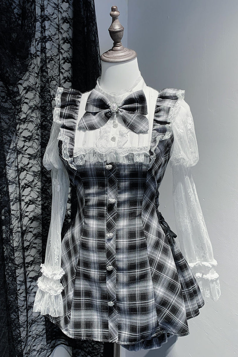 Subculture Dark Kawaii Lace Dress + Shorts