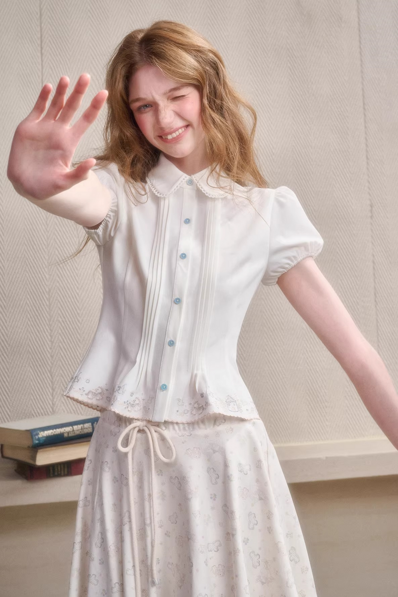 Sweet Doll Collar Blouse