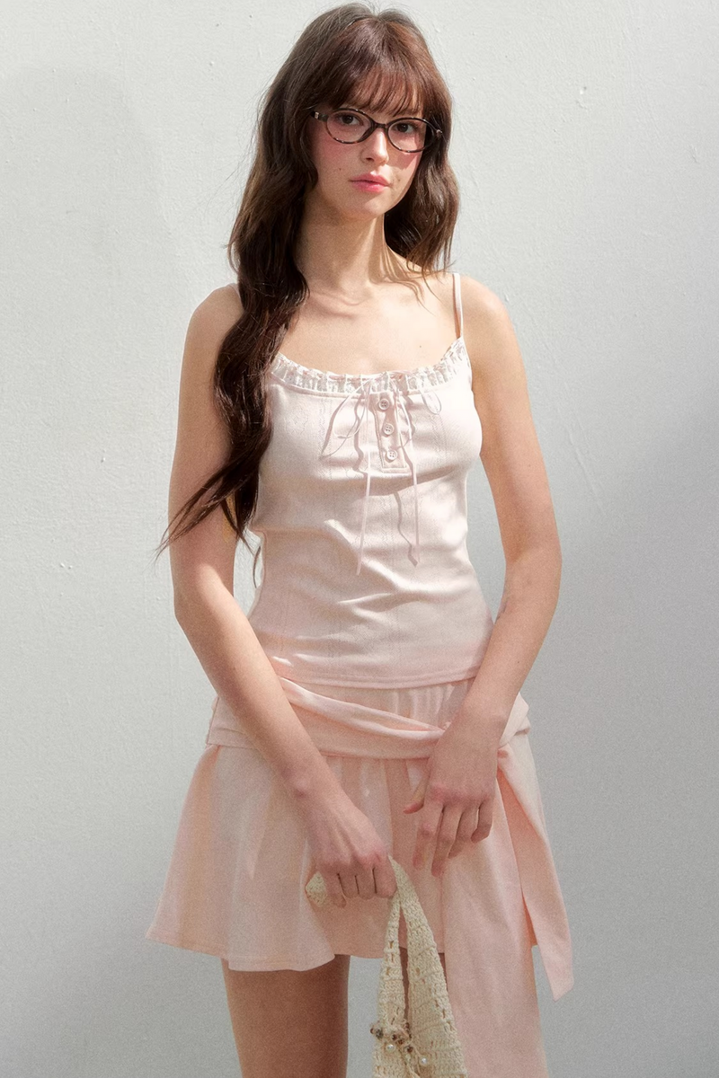 Lace Cotton Camisole
