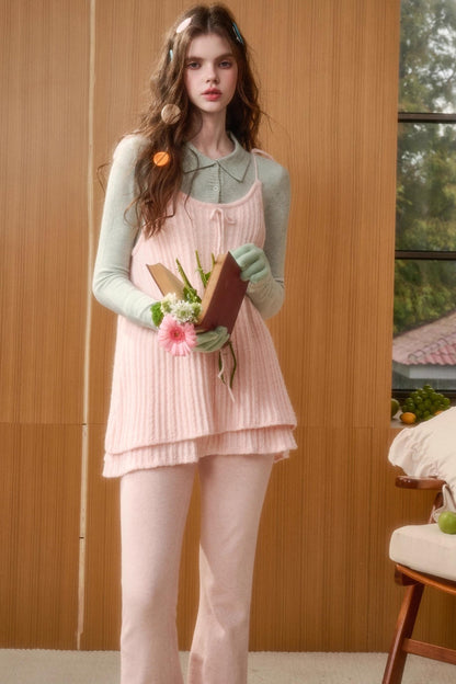 Retro Sweet Top + Slim Pants
