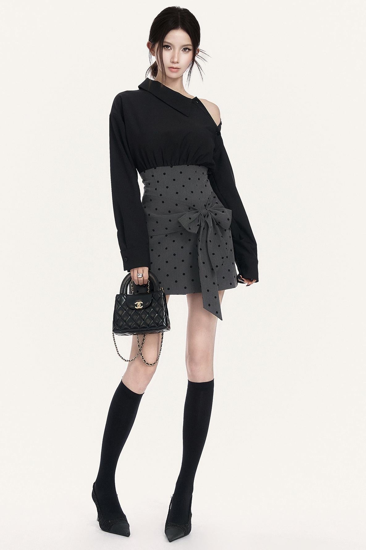 Mode Off Shoulder Dress