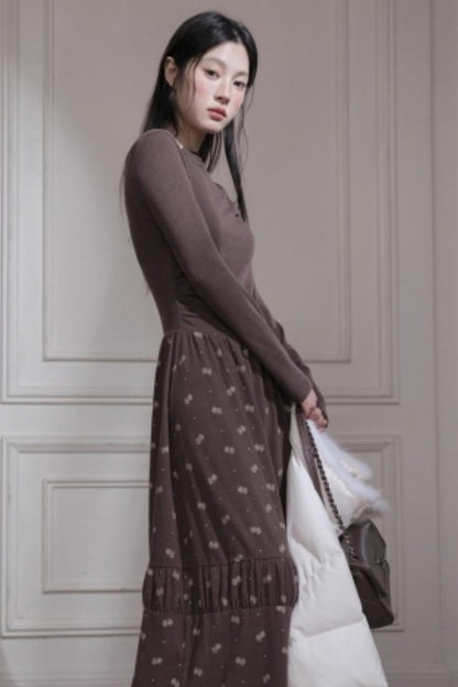 Snowflake Long Dress