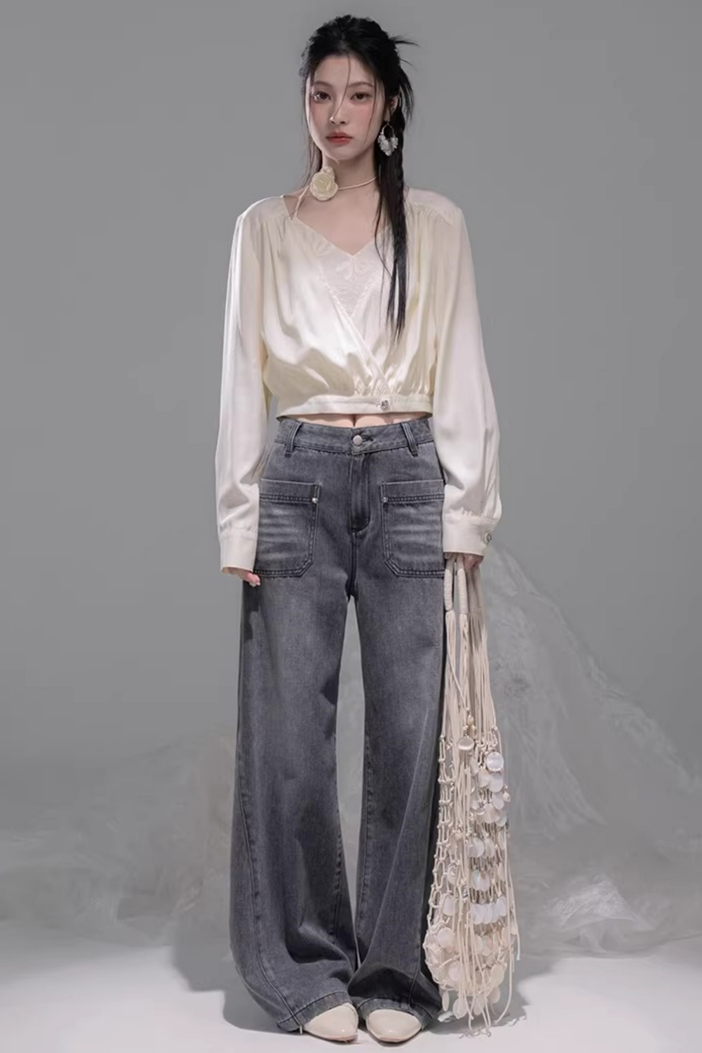 Tailored Top + Halter Vest