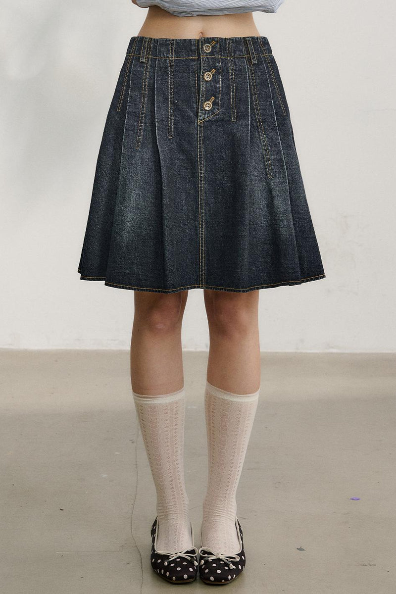 Love Diary Denim Jacket + Skirt