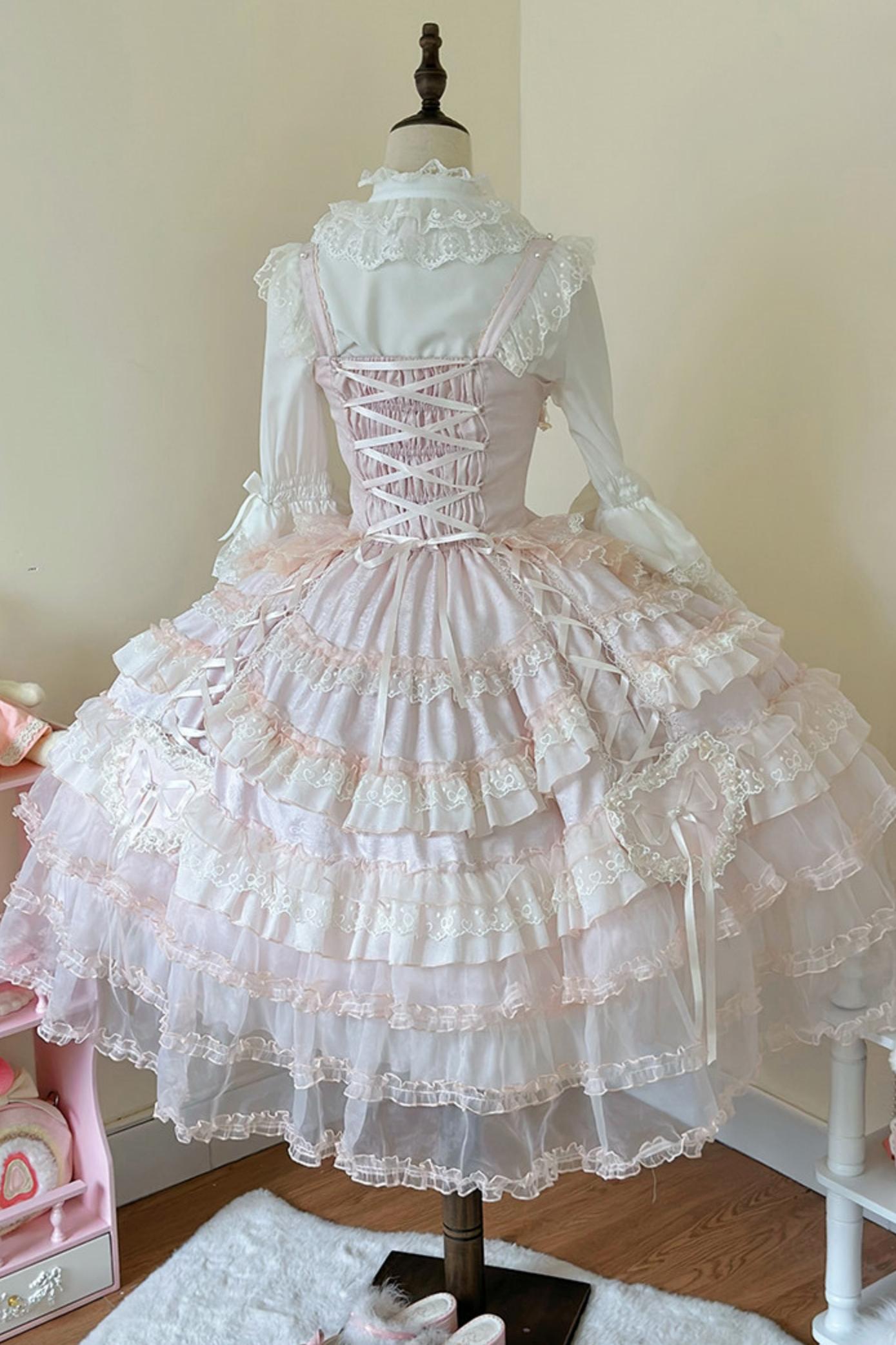 [pre-order] Dreamy Doll Wedding Dress + Headdress